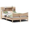 vidaXL Bedframe zonder matras massief grenenhout 140x190 cm