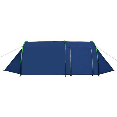 vidaXL Tent 4-persoons marineblauw en groen