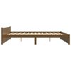 vidaXL Bedframe massief hout honingbruin 180x200 cm