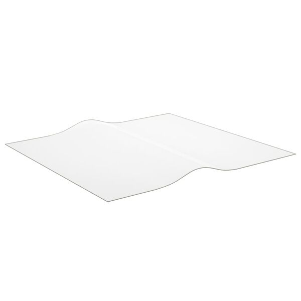 vidaXL Tafelbeschermer 80x80 cm 1,6 mm PVC transparant