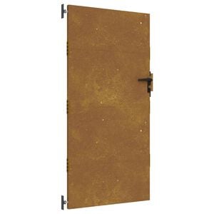 vidaXL Poort 85x175 cm cortenstaal