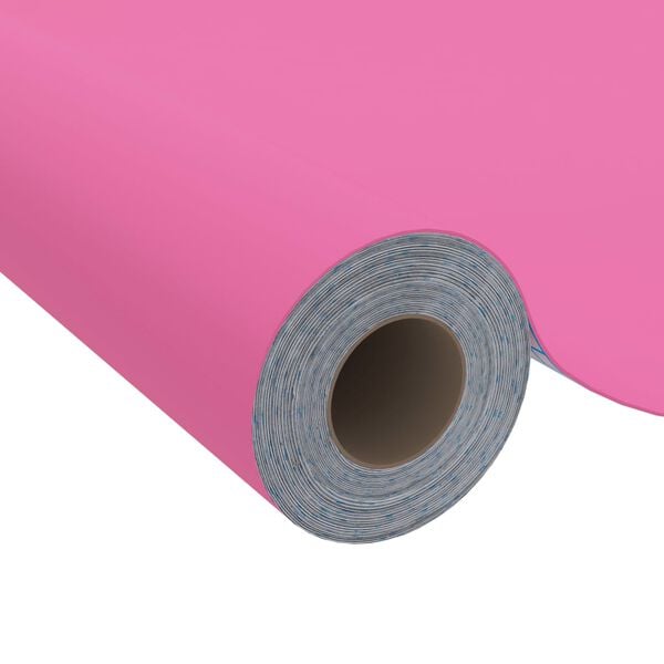 vidaXL Meubelfolie zelfklevend 500x90 cm PVC hoogglans roze