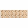 vidaXL Keuken Vloerkleed Beige poten 150 x 45 cm 100% Polyamide