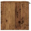 vidaXL Kattenbakkast 60x40x40 cm bewerkt hout oud houtkleurig