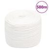 vidaXL Boottouw 10 mm 500 m polypropyleen volwit