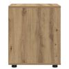vidaXL Opbergkast Artisan Eiken 40 x 48 x 57 cm Bewerkt hout