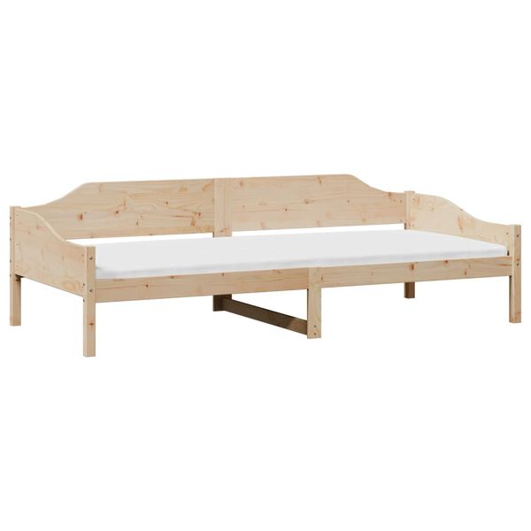 vidaXL Bedframe zonder matras massief grenenhout 90x200 cm