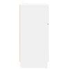 vidaXL Dressoir met lade Wit 100 x 30 x 65,6 Bewerkt hout