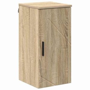 vidaXL Badkamer Kast Wandgemonteerd Sonoma Eiken 30 x 31,5 x 61 cm