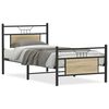 vidaXL Bedframe zonder matras hout sonoma eikenkleurig 90x190 cm