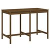 vidaXL Tuintafel 159,5x82,5x110 cm massief grenenhout honingbruin