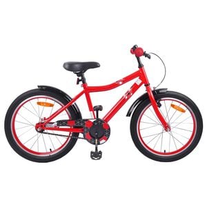 vidaXL Kinderfiets 18 Inch voor 5-7 jaar Rood