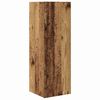 vidaXL Tv-meubelset Wandgemonteerd 7 pcs Oud Hout Bewerkt hout
