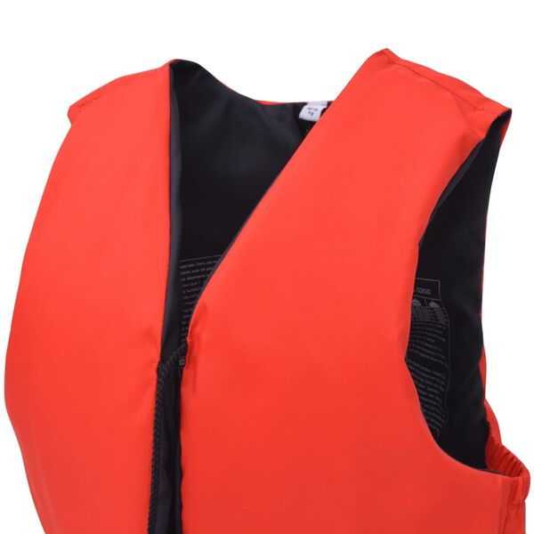 vidaXL Zwemvest 50 N 70-90 kg rood