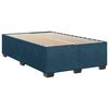 vidaXL Boxspring met matras fluweel blauw 120x190 cm