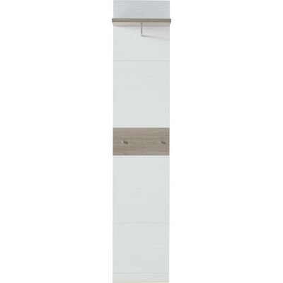Germania Kapstokpaneel Malou 39x29,9x19,46 cm nelson eikenkleurig wit