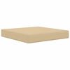vidaXL Buiten bankkussen 2 pcs Beige Polyester