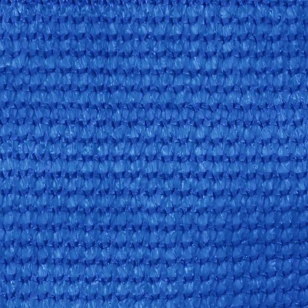 vidaXL Balkonscherm 90x400 cm HDPE blauw