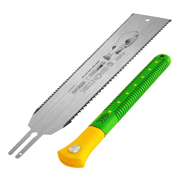 GR&Uuml;NTEK Japanse zaag FUGU dubbelzijdig blad 620 mm