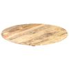 vidaXL Tafelblad rond 15-16 mm 80 cm massief mangohout