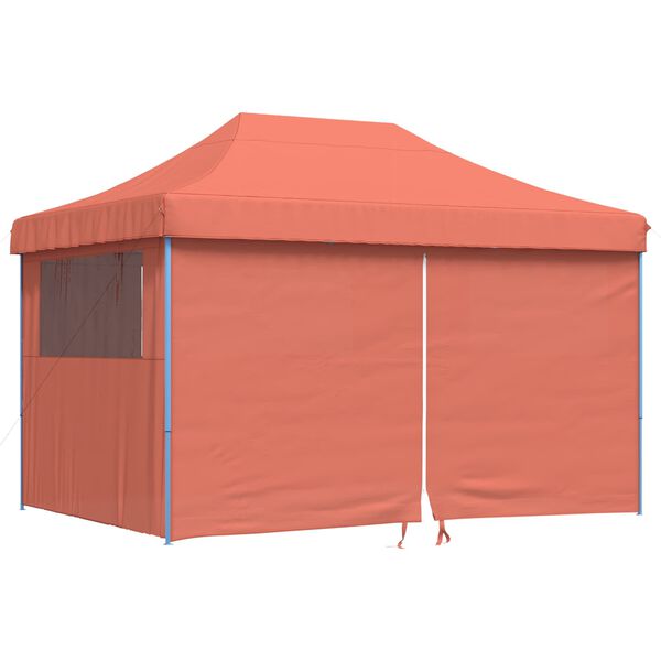 vidaXL Partytent Terracotta 279 x 410 x 315 cm Oxford Stof