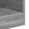 vidaXL Bijzettafel Grijs Sonoma 30,5 x 30 x 45 cm Bewerkt hout