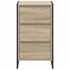 vidaXL Dressoir met lade Sonoma 42 x 36 x 75.5 cm Bewerkt hout