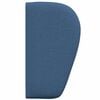 vidaXL Hoofdbord oor Blauw 40 x 23 x 6 cm Stof
