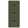 vidaXL Bestandenkast met lade Olijf Groen 45,5 x 42 x 106,5 cm