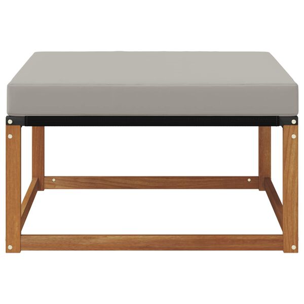 vidaXL Buiten Voetenbank Massief Acaciahout Naturel