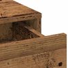 vidaXL Highboard met lade Oud hout 40 x 41 x 135 cm Bewerkt hout