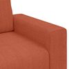 vidaXL Loveseat Sofa Rood Oranje 180x77x82 cm Corduroy Stof