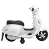 vidaXL Speelgoedmotor elektrisch Vespa GTS300 wit