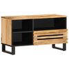 vidaXL Tv-meubel 80x34x46 cm massief ruw mangohout