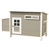 Kerbl ECO Kippenhok Barney 137x73x83 cm kunststof grijs en wit