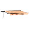 vidaXL Handmatige Luifelhouder met LED's
