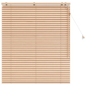 vidaXL Jaloezie Eiken Look 120 x 130 cm 35 mm Massief Paulowniahout