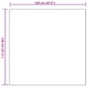 vidaXL Nep Konijnenbont Tapijt Olite Roze 120 x 120 cm Polyester