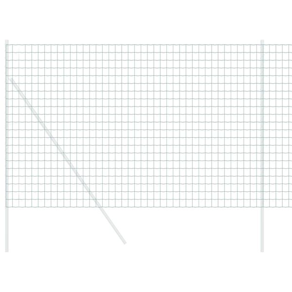 vidaXL Euro Hek Groen 1.6 x 10 m PVC-gecoat ijzer