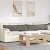 vidaXL Sofa Kussens 2 stuks Lichtgrijs 145 x 40 cm Cordstof