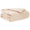 vidaXL Zomer Dekbed Beige 140 x 220 cm 100% Natuurlijke Kapok