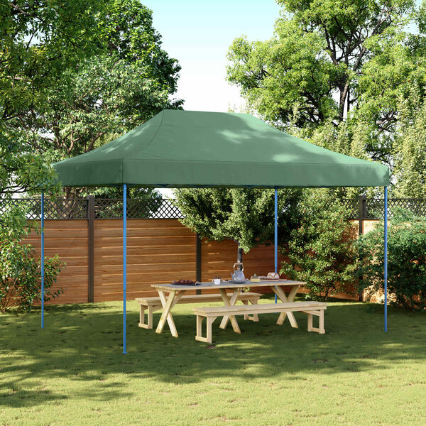 vidaXL Partytent Groen 279 x 410 x 315 cm Oxford Stof