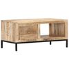 vidaXL Salontafel 88x50x42 cm massief mangohout