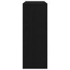 vidaXL Wandtafel Zwart eiken 105 x 30 x 80 cm Bewerkt hout