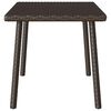 vidaXL Tuin salontafel rechthoekig 60x40x37 cm poly rattan bruin