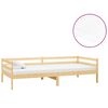 vidaXL Slaapbank met matras massief grenenhout 90x200 cm