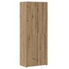 vidaXL Hoge kast 2 pcs Artisan Eiken 70 x 42,5 x 185 cm