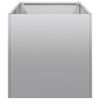 vidaXL Plantenbak 40x80x40 cm gegalvaniseerd staal