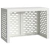 vidaXL Airconditioner hoes Wit 100 x 50 x 70 cm Staal