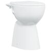 vidaXL Randloos Toilet 7 cm extra hoogte soft-close keramiek wit
